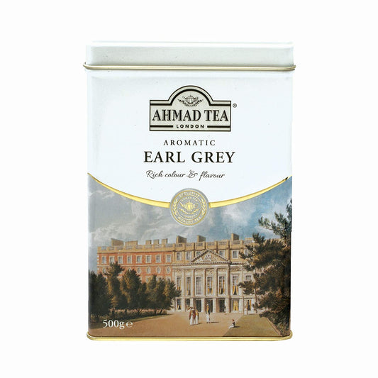 Ahmad Tea Earl Grey Aromatischer loser Tee, Ceylon Caddy, (500g)