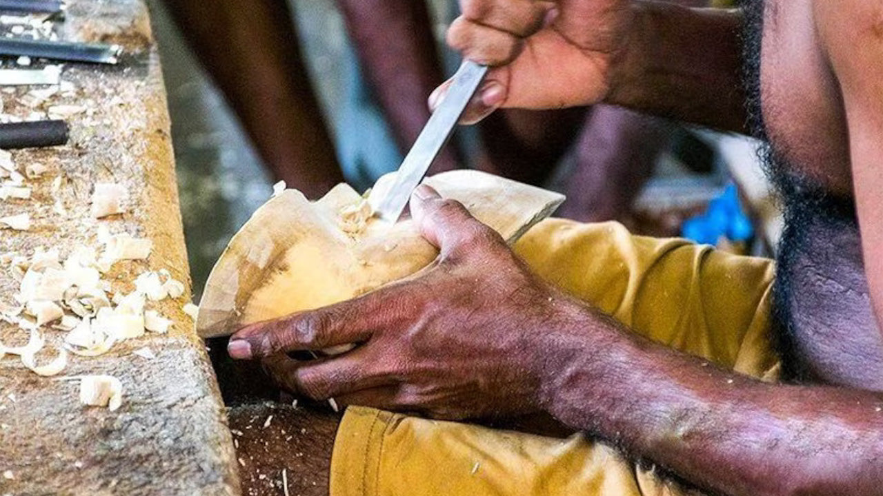 Tour zur Maskenherstellung ab Ambalangoda