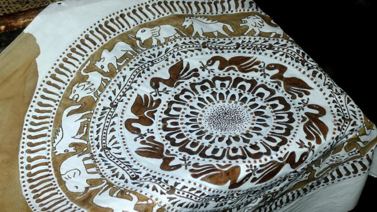 Batik-Baking-Erlebnis aus Kandy