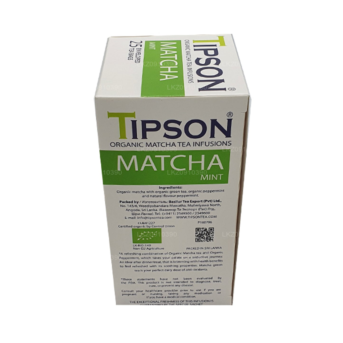 Tipson Tea Bio Matcha und Minze (37,5 g)