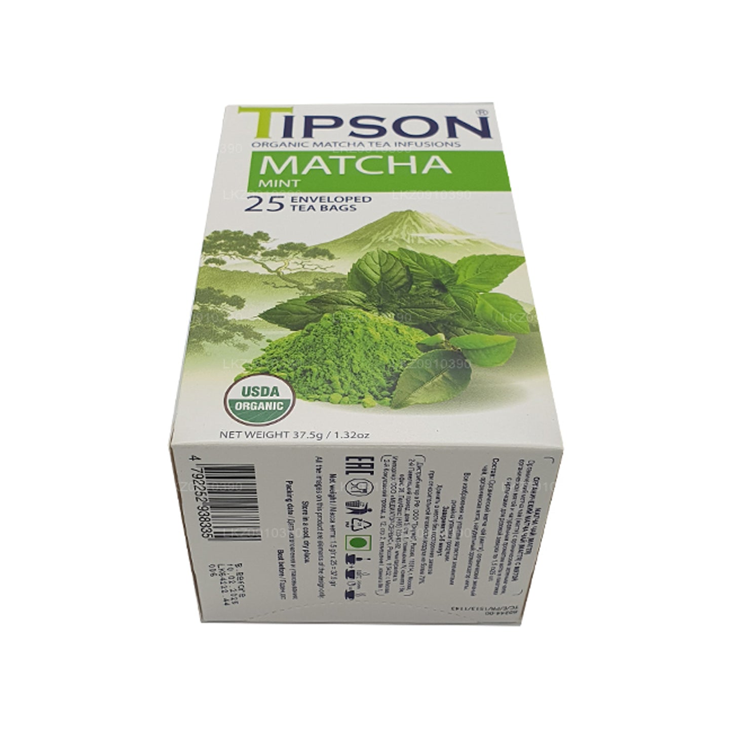 Tipson Tea Bio Matcha und Minze (37,5 g)