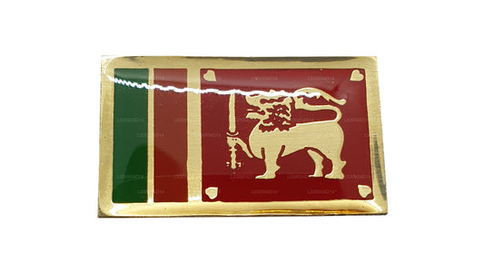 Anstecknadel mit srilankischer Nationalflagge (Design A)