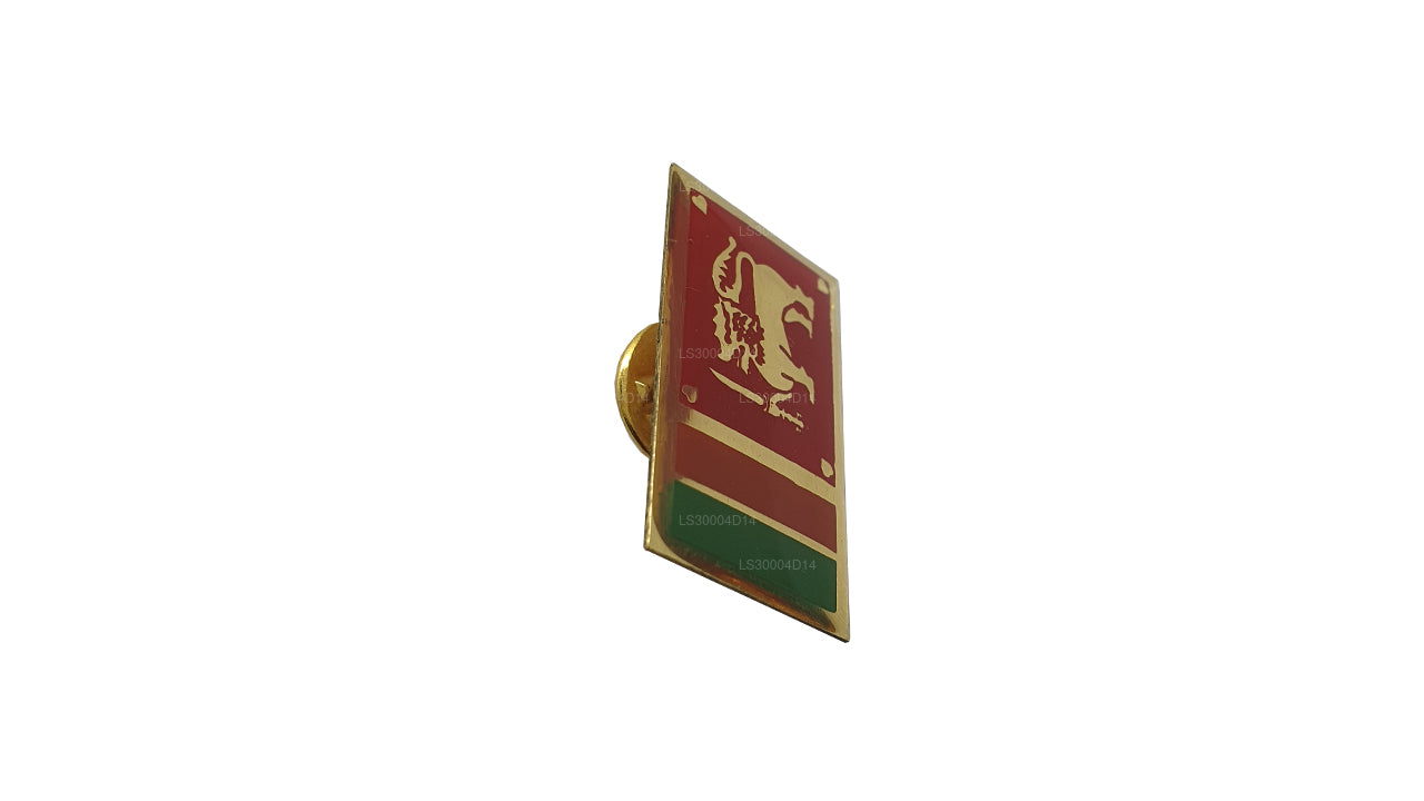 Anstecknadel mit srilankischer Nationalflagge (Design A)