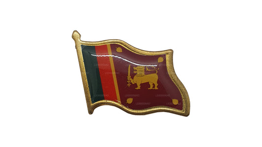 Anstecknadel mit srilankischer Nationalflagge (Design C)