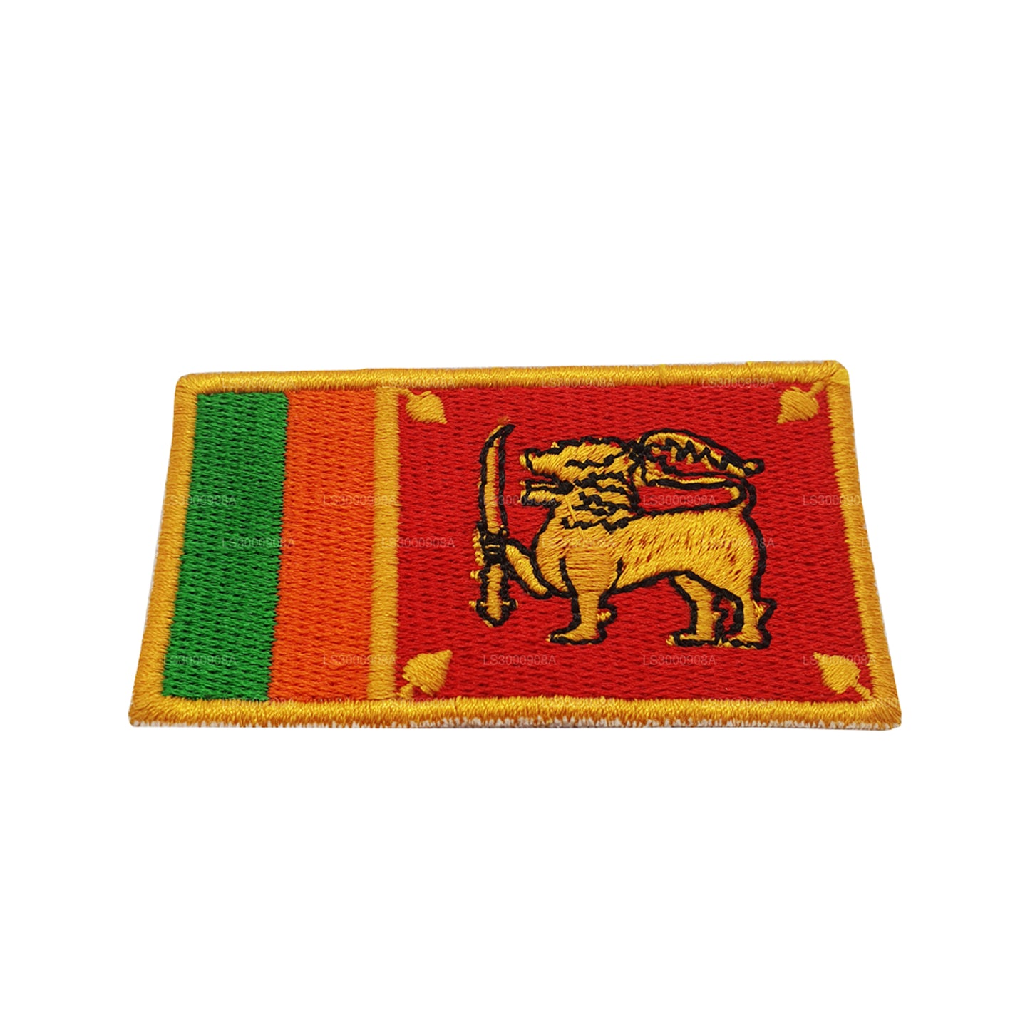 Stoffabzeichen mit srilankischer Nationalflagge (Design A)