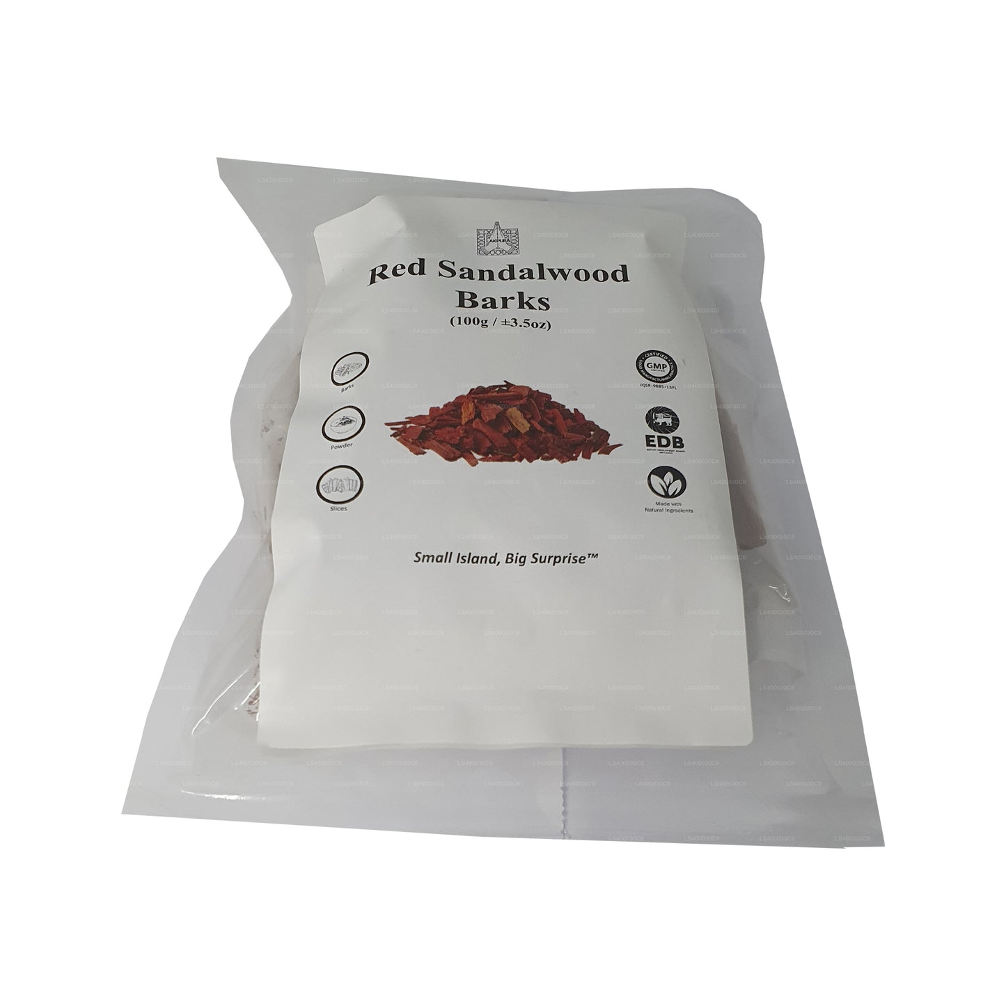 Lakpura Rote Sandelholzrinde (100g)