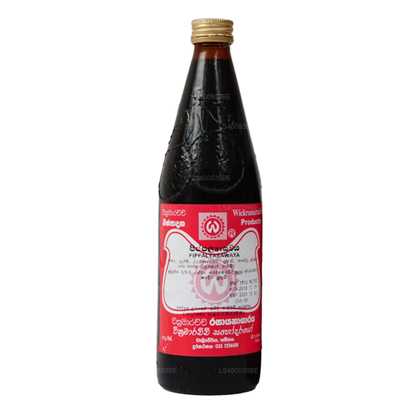 Wickramarachchi Labs Pippalyasawaya (375 ml)