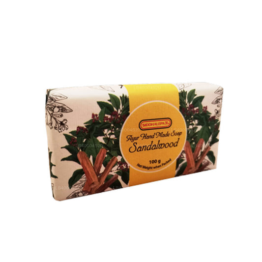 Siddhalepa handgemachte Seife – Sandelholz (100 g)