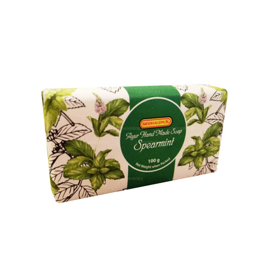 Siddhalepa handgemachte Seife – Grüne Minze (100 g)