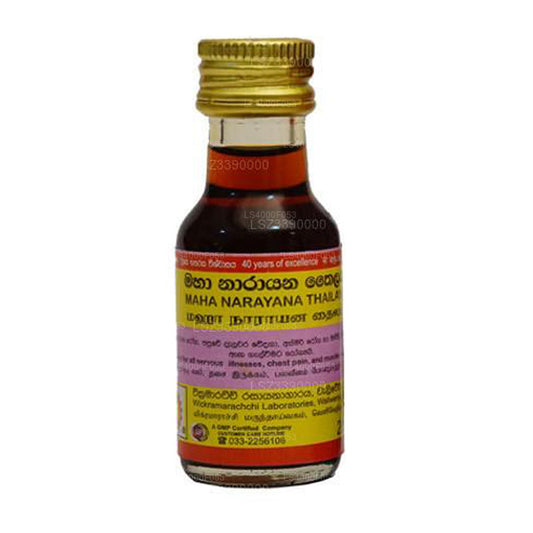 Wickramarachchi Labs Maha Narayana Thailaya (28 ml)