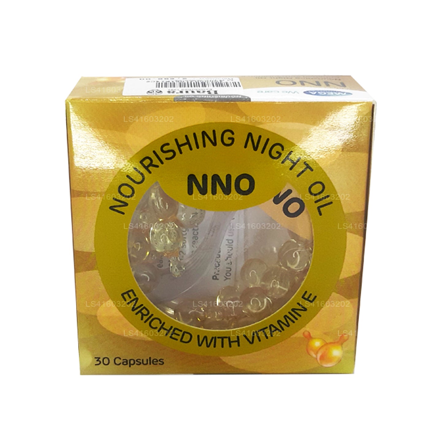NNO Pflegendes Nachtöl mit Vitamin E und Jojobaöl (30 Kapseln)