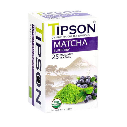 Tipson Tea Bio-Matcha Blaubeere (37,5 g)