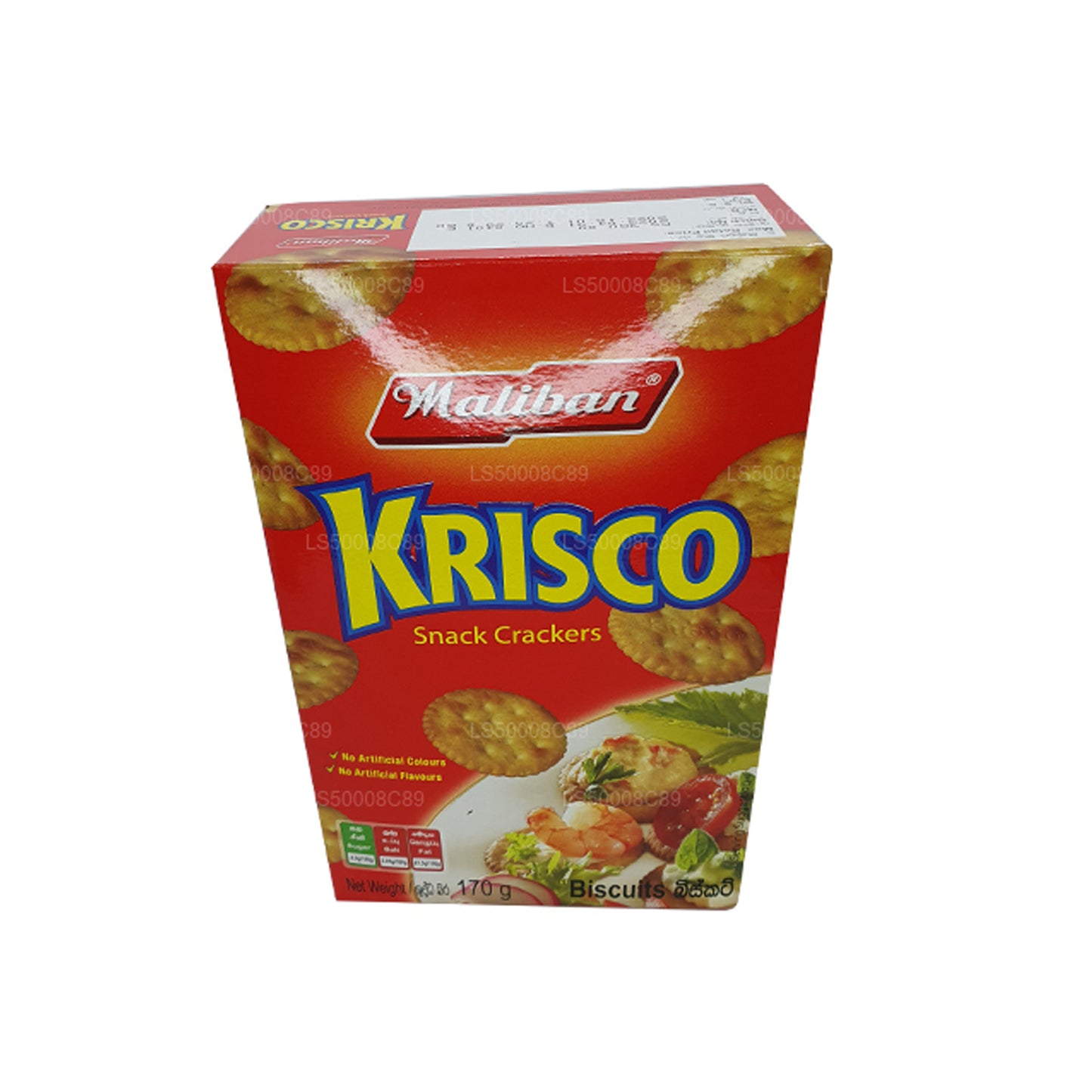 Maliban Krisco Snack Cracker Kekse (170 g)