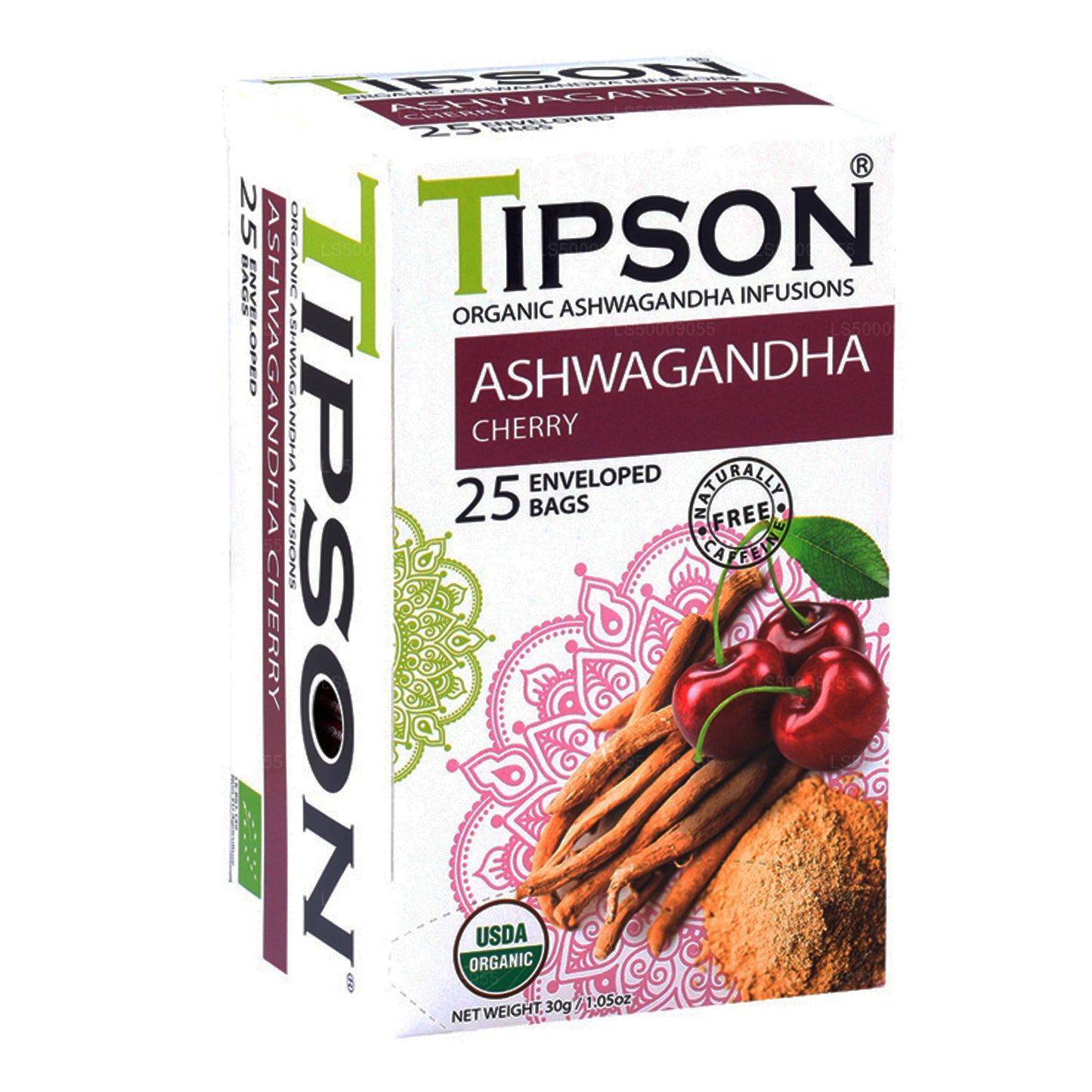Tipson Tee Bio Ashwagandha mit Kirsche (30g)