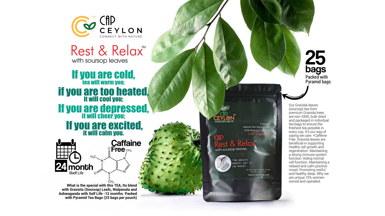 CAP Ceylon Rest &amp; Relax Tee (50g)