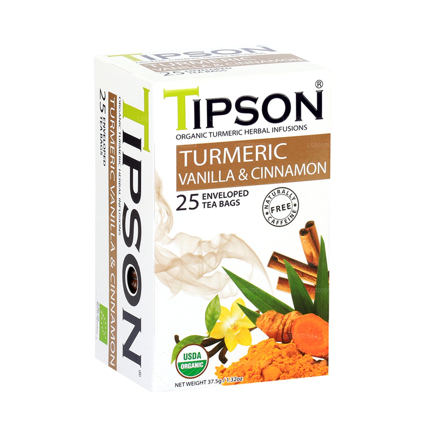 Tipson Tee Bio Kurkuma Vanille &amp; Zimt (37,5g)