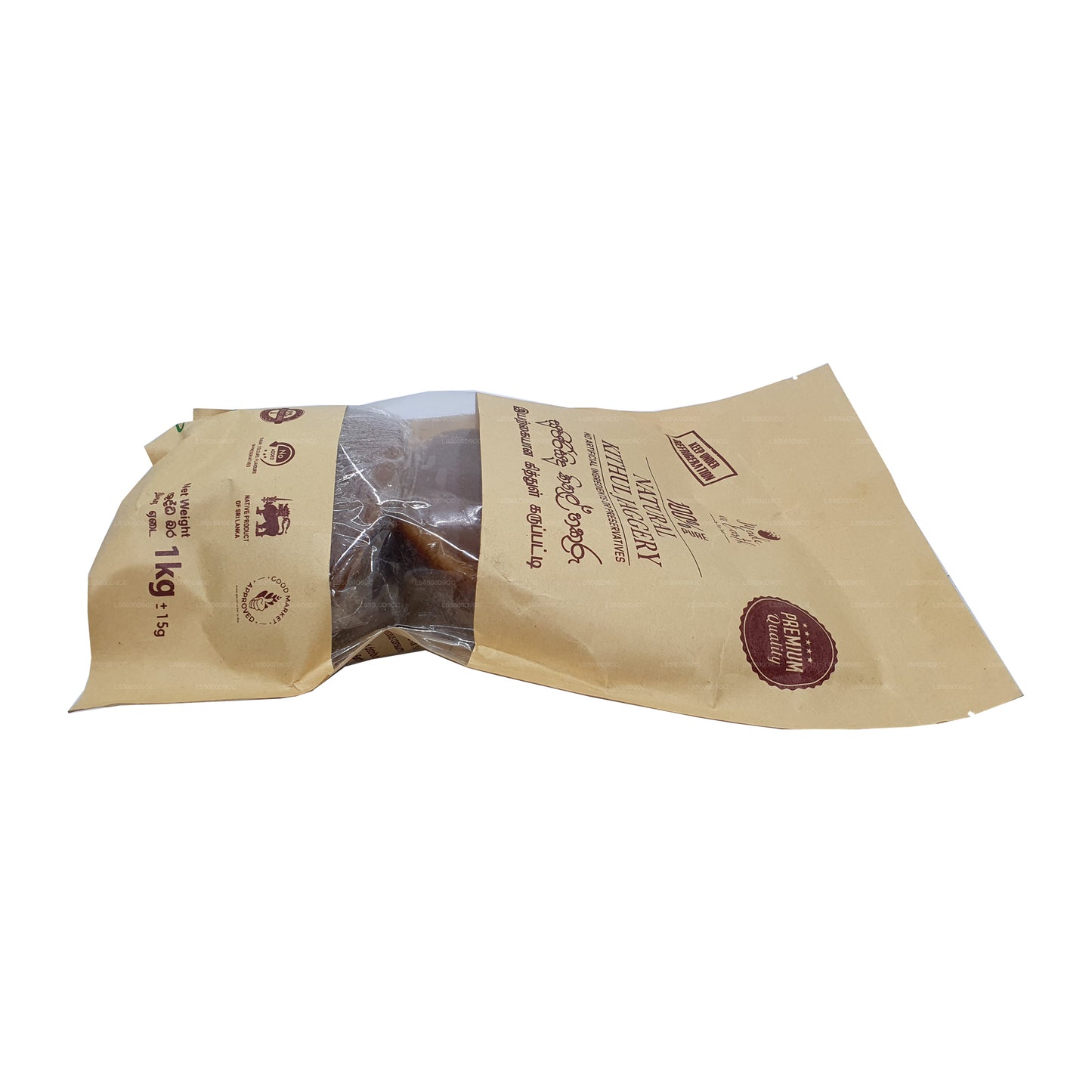 Hergestellt in der Erde Reine natürliche Kithul Jaggery (500 g)