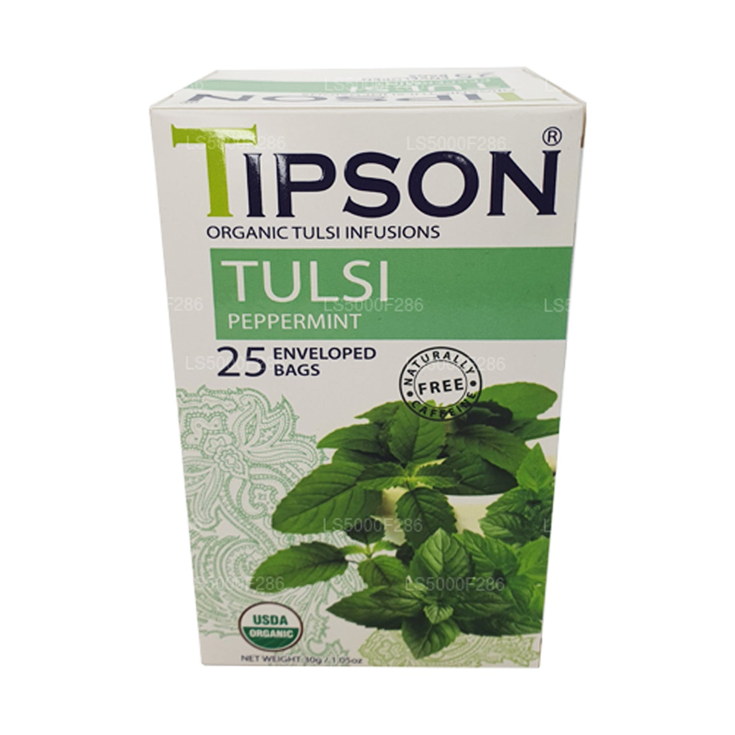 Tipson Tea Bio-Tulsi mit Pfefferminze (30 g)