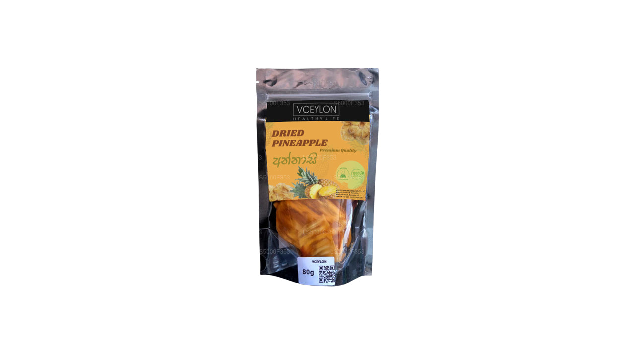 vCeylon getrocknete Ananas (80g)