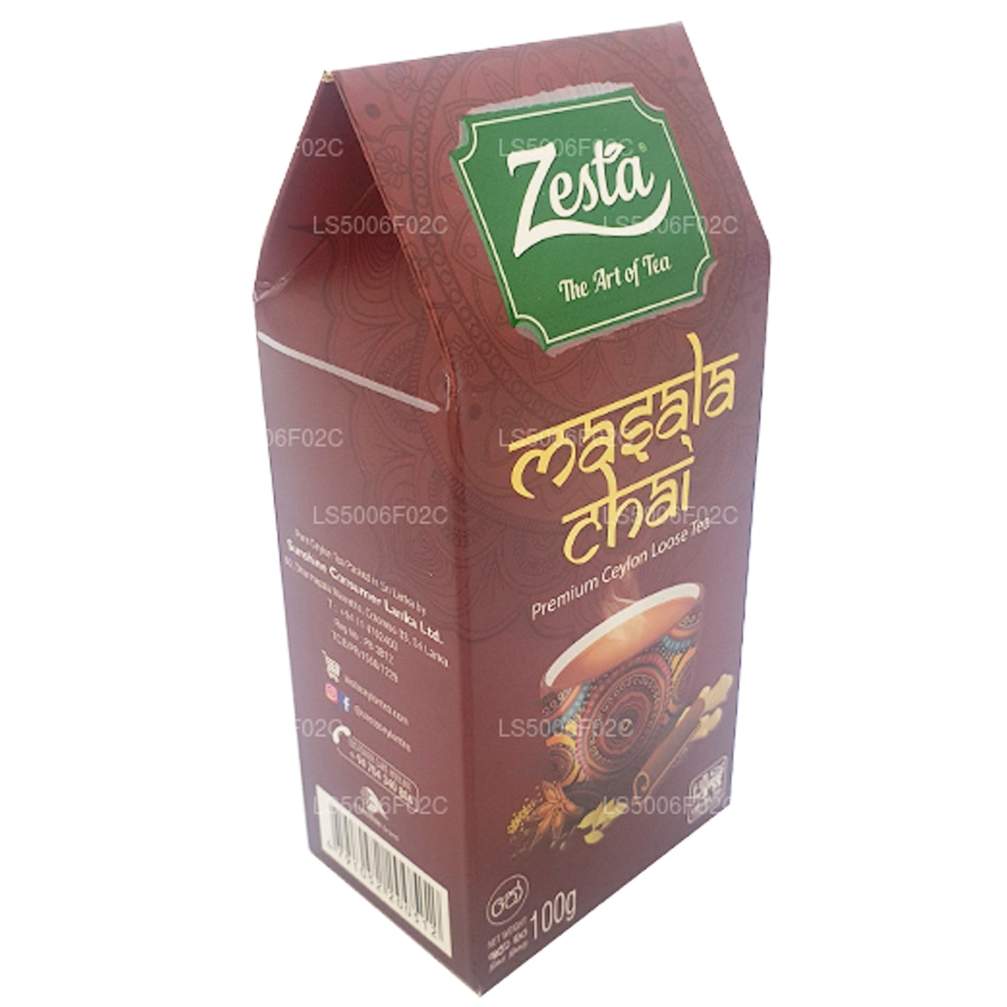 Zesta Masala Chai Loseblatt (100g)