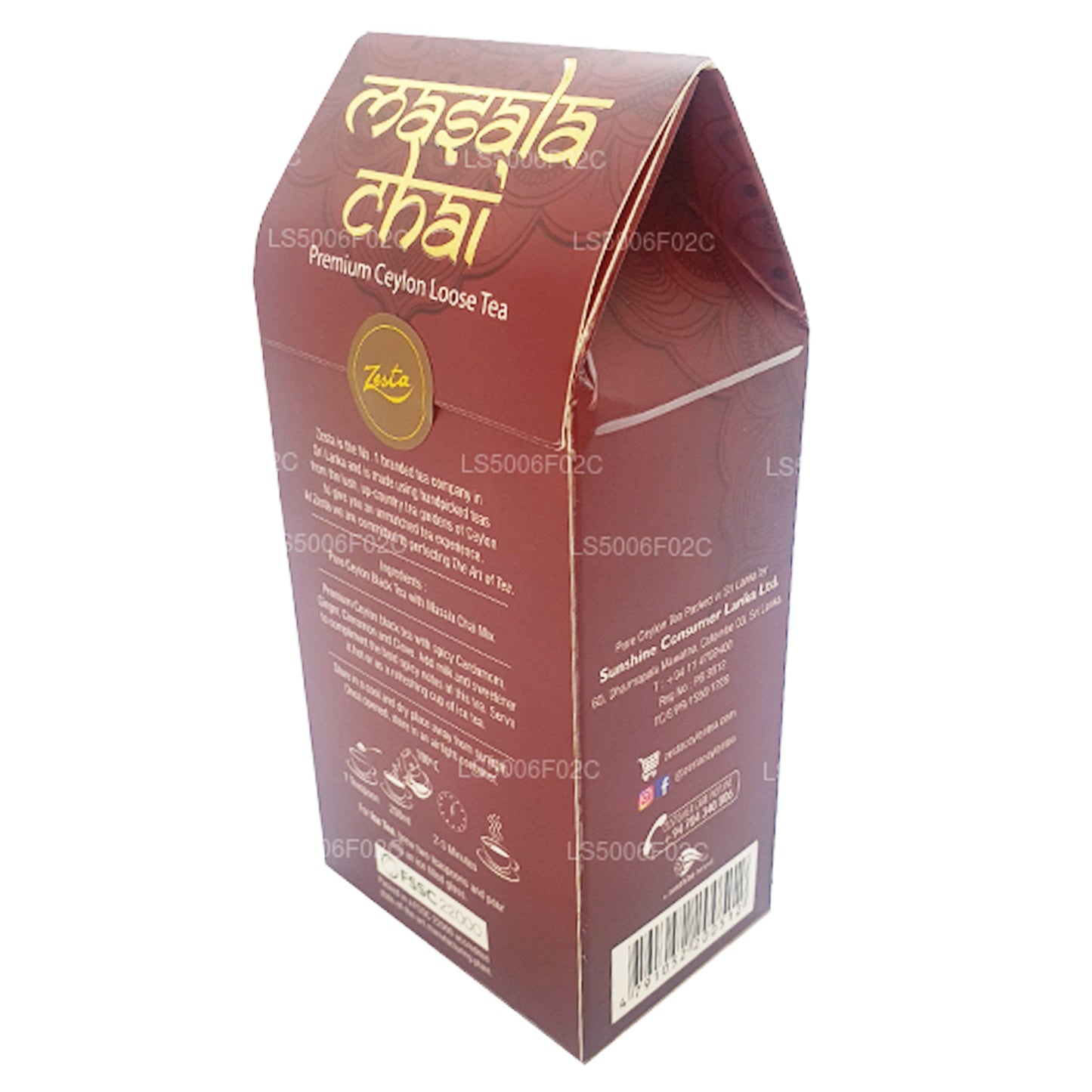 Zesta Masala Chai Loseblatt (100g)