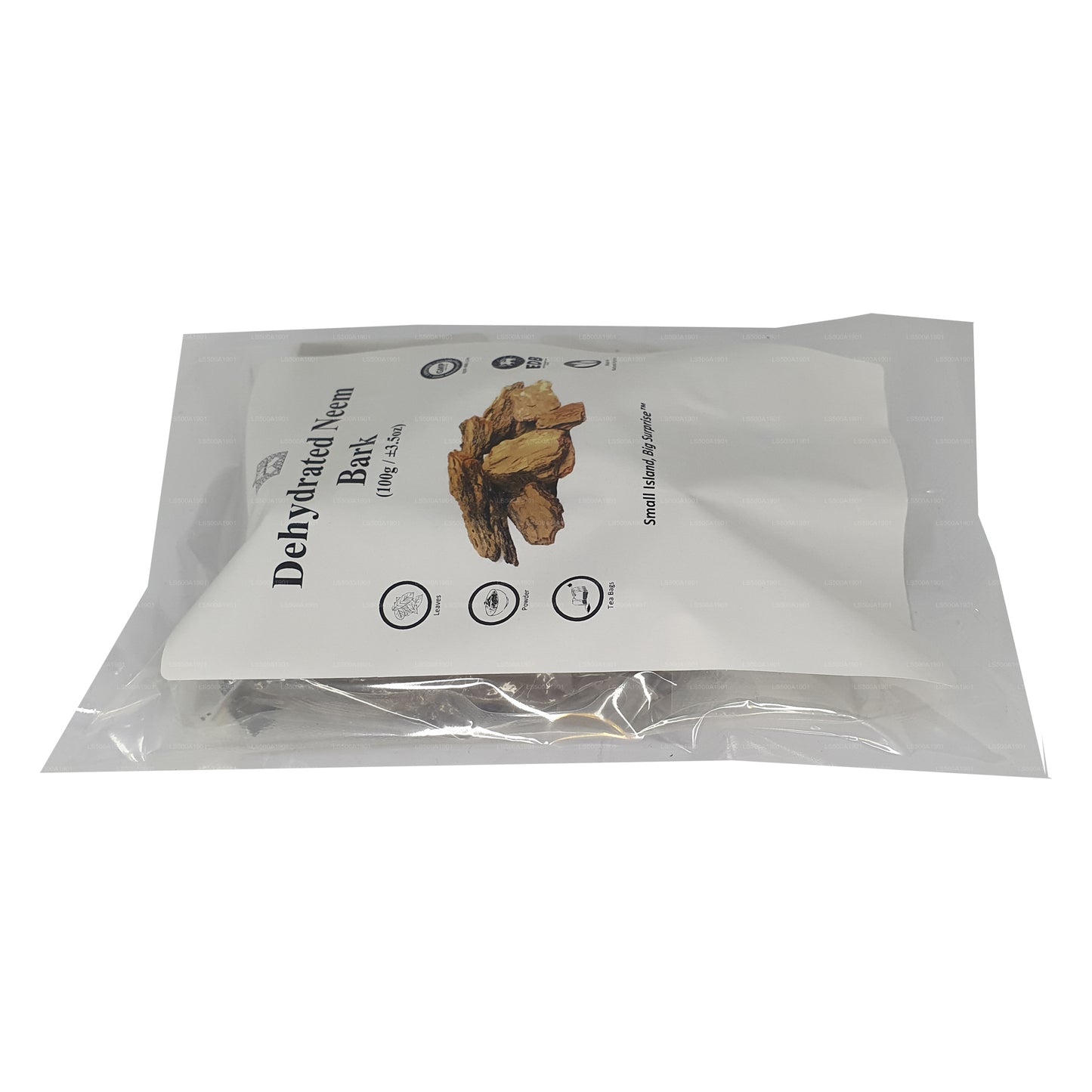 Lakpura dehydrierte Rinde des Neembaums (Kohomba Pothu) (100 g)