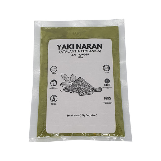 Lakpura Dehydriertes Yaki-Naran-Blätter-Pulver (100 g)