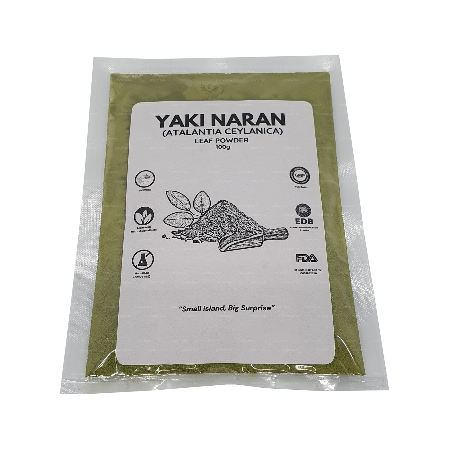 Lakpura Dehydriertes Yaki-Naran-Blätter-Pulver (100 g)