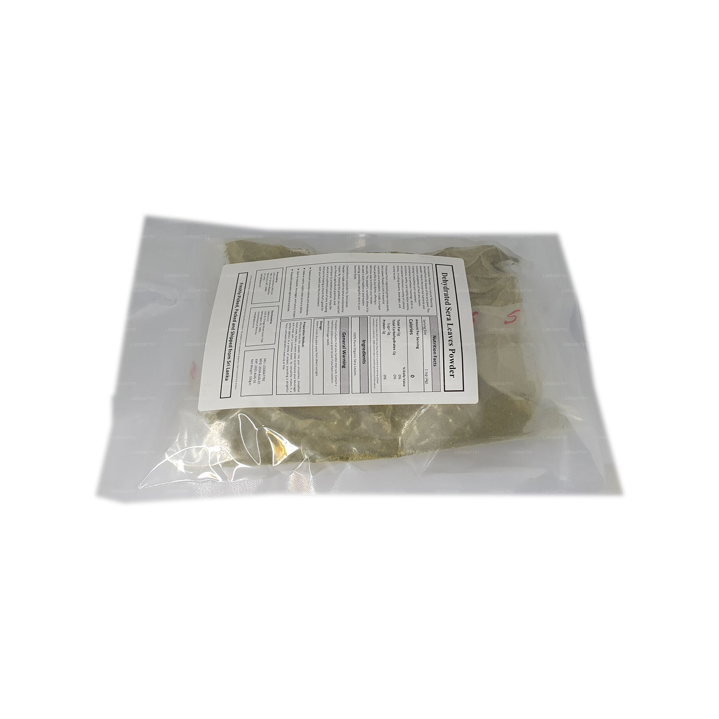 Lakpura dehydrierte Sera-Blätter (Cymbopogon Citrate) Pulver (100 g)