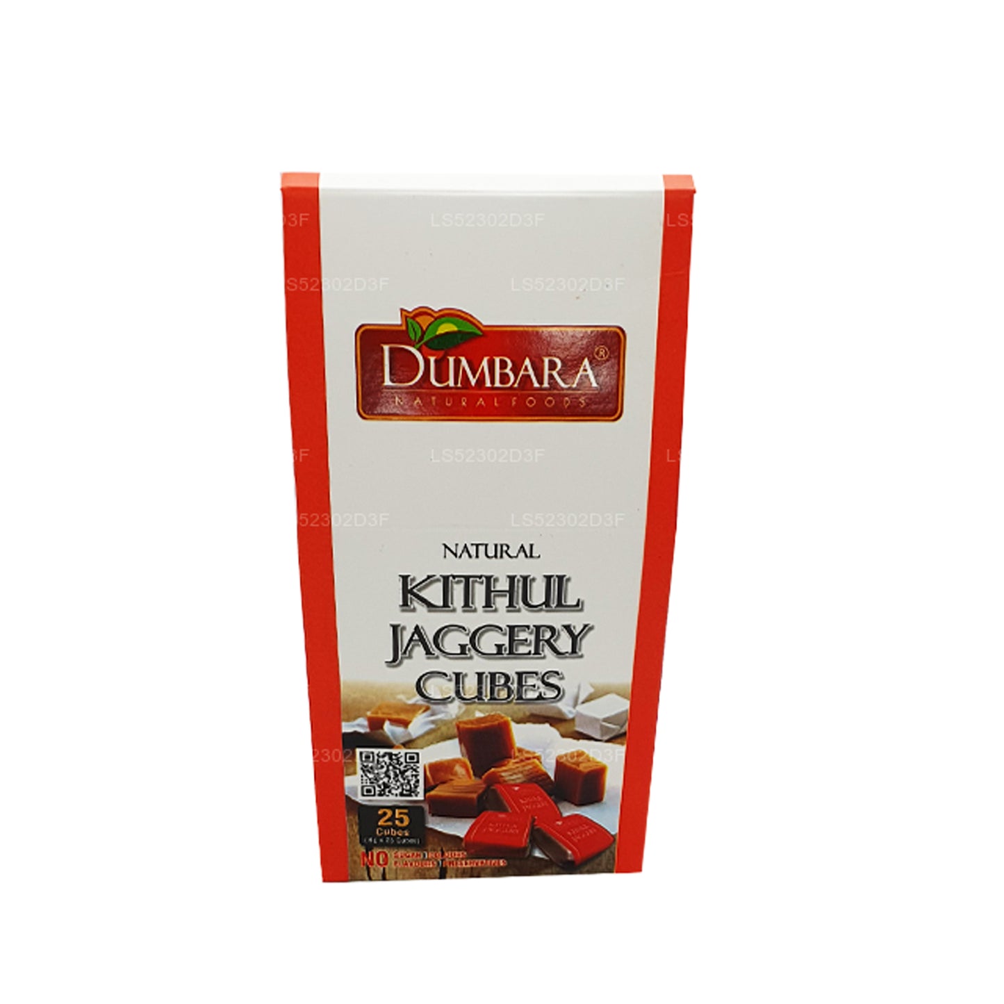 Dumbara Kithul Jaggery 8 g x 25 Würfel (200 g)