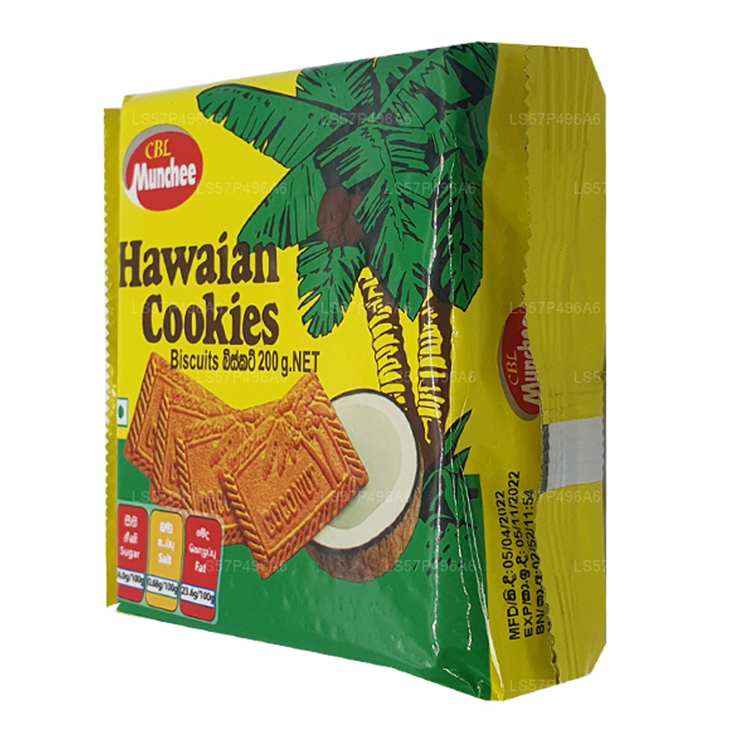 Munchee Hawaiian Cookies (200 g)