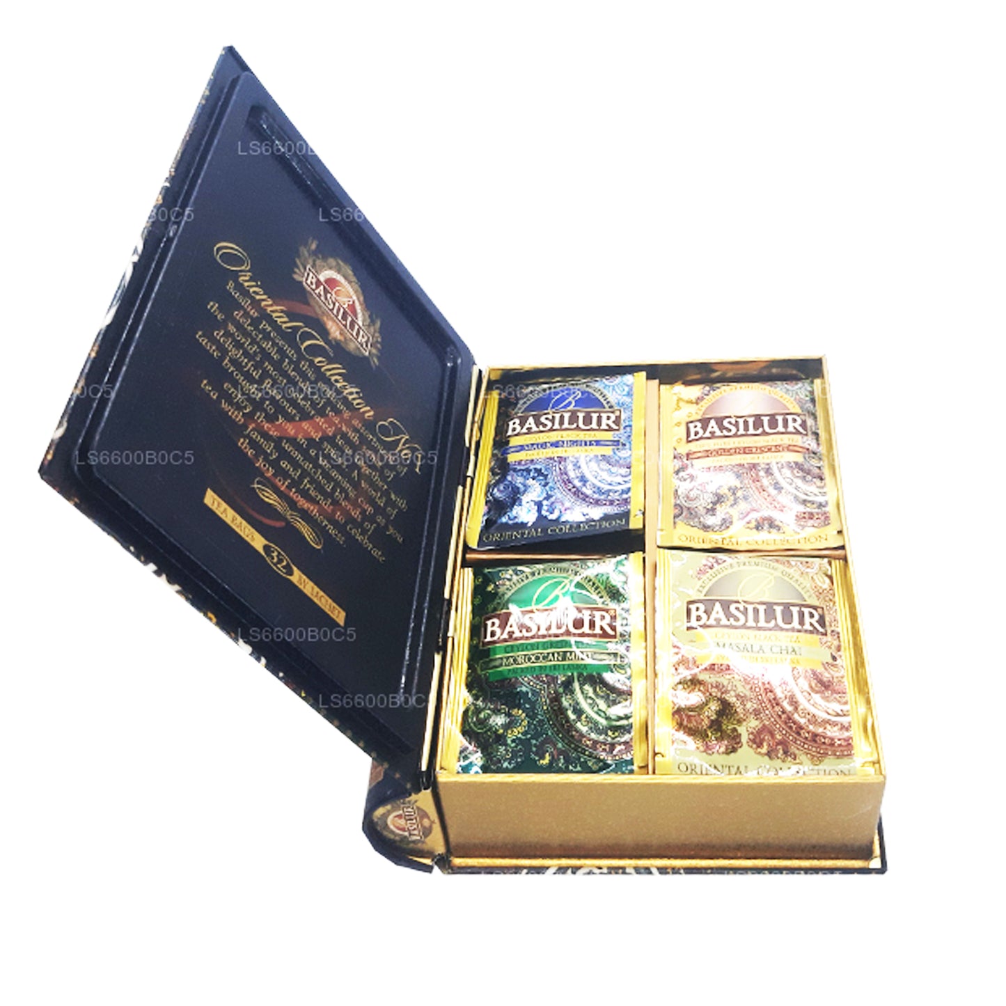 Basilur Oriental Collection Teebuch Band 1 (60 g) 32 Teebeutel