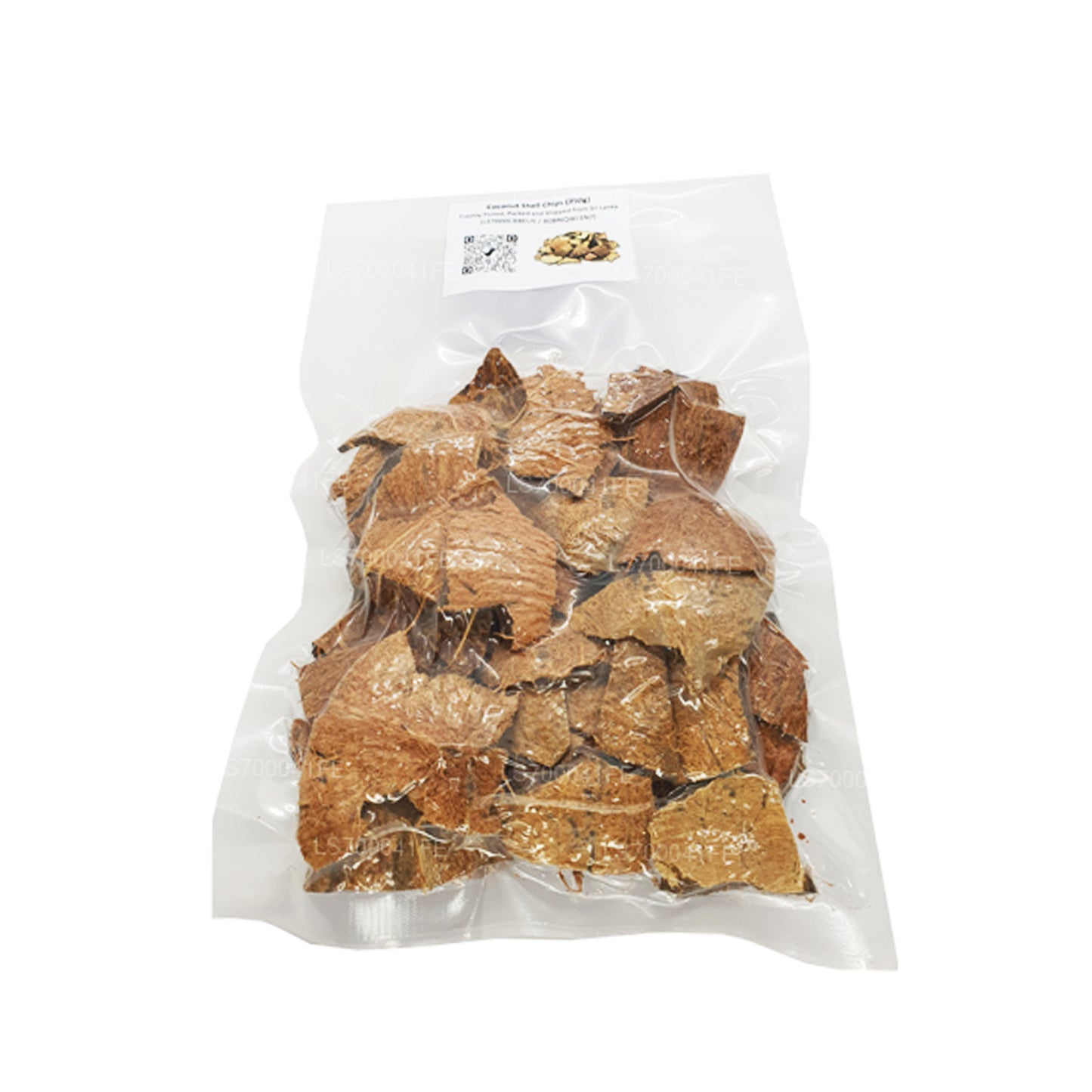 Lakpura Kokosnussschalenchips (250 g)