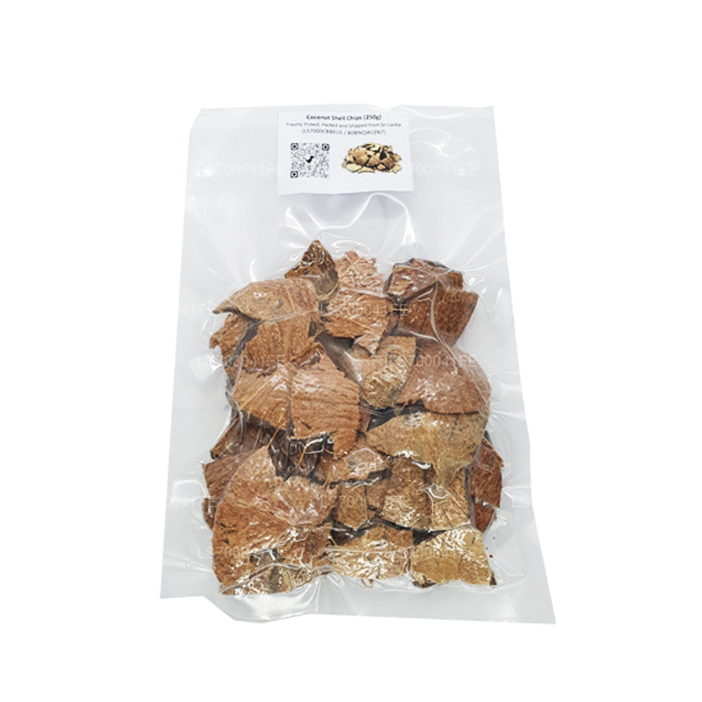 Lakpura Kokosnussschalenchips (250 g)