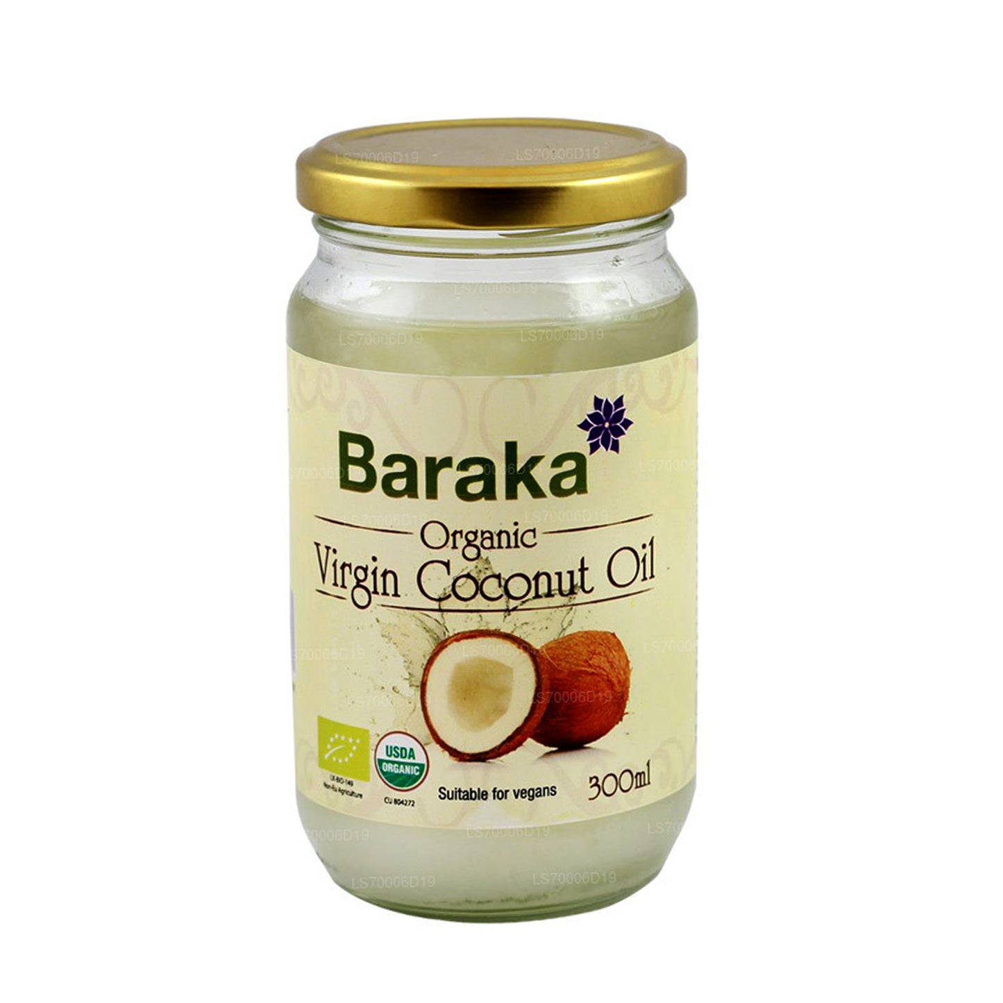 Baraka Virgin Coconut Oil (Glas)