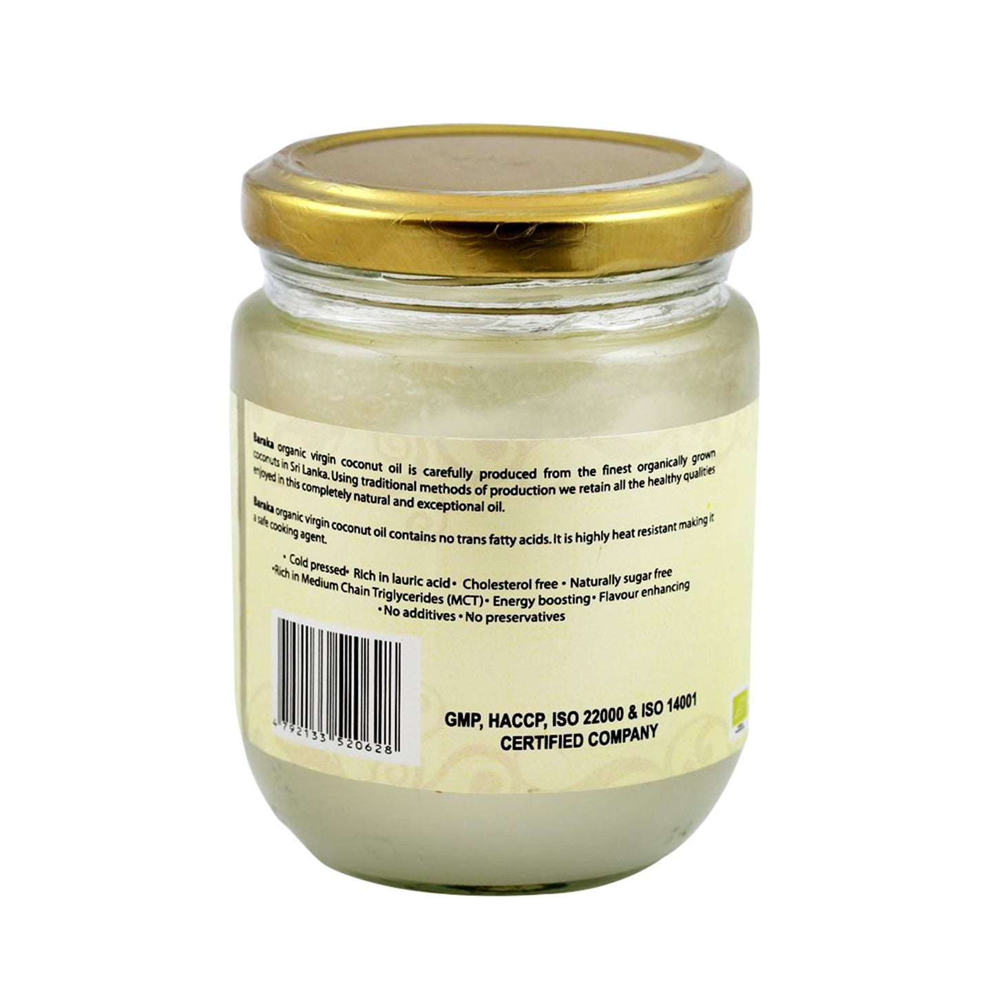 Baraka Virgin Coconut Oil (Glas)