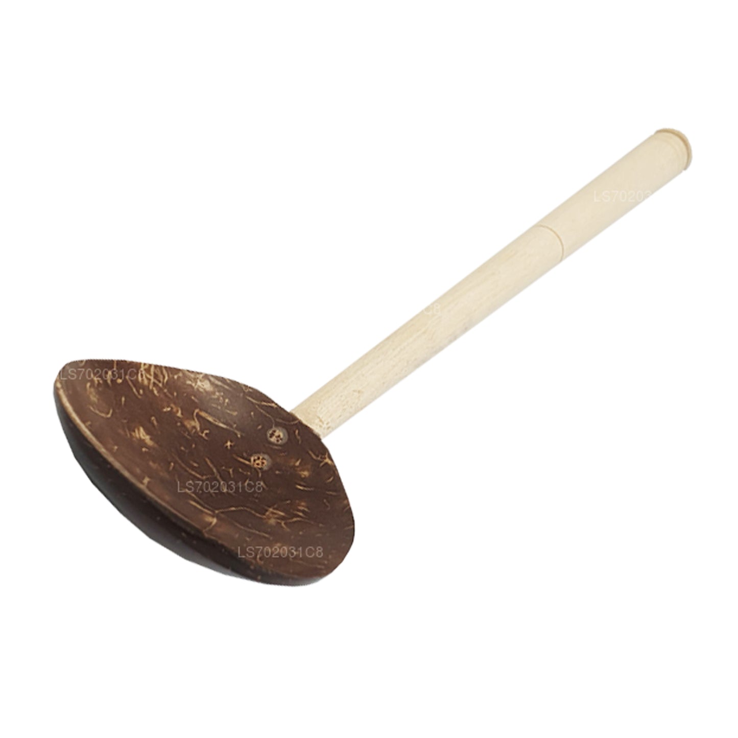 Lakpura Löffel mit Kokosnussschale (26 cm)