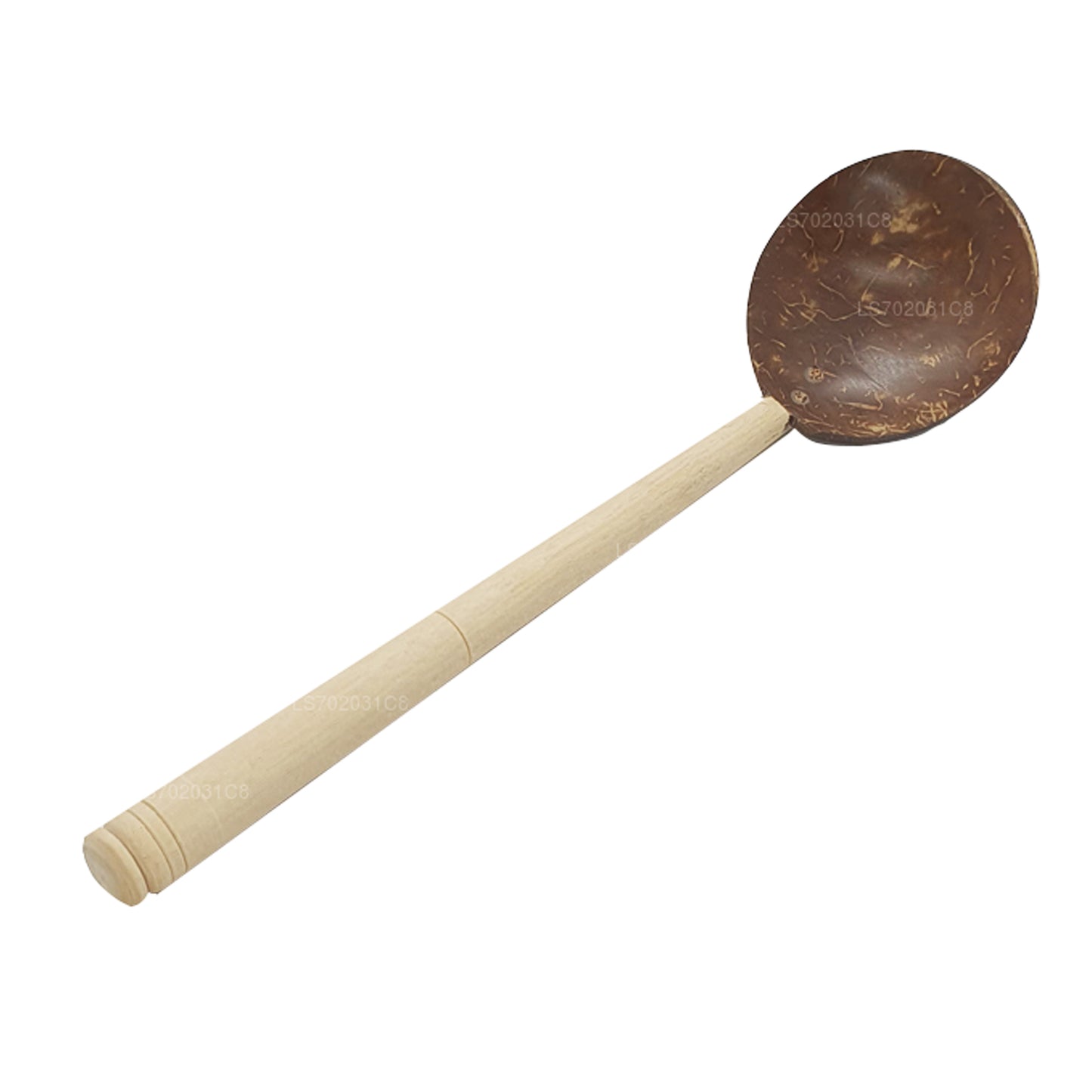 Lakpura Löffel mit Kokosnussschale (26 cm)