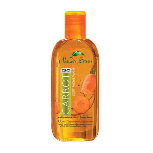 Nature's Secrets Carrot Soft Gesichtswäsche (100 ml)