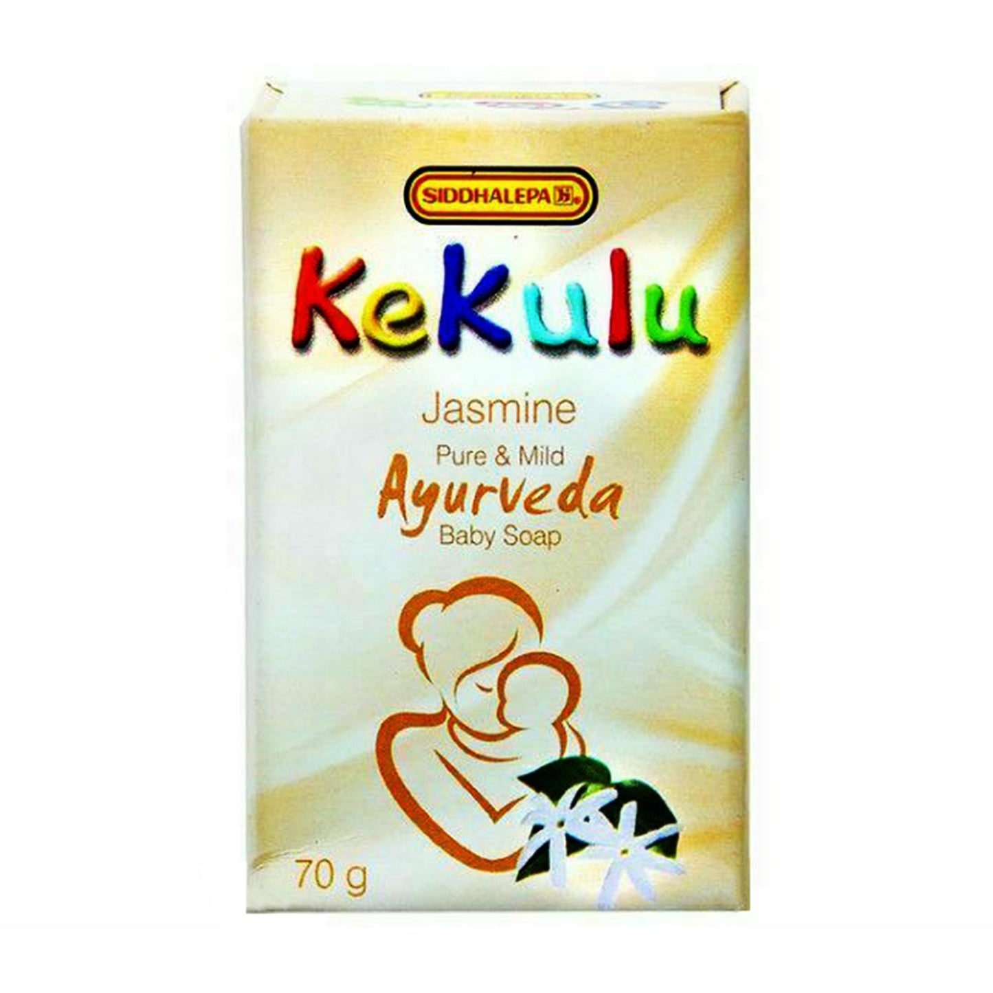 Siddhalepa Kekulu Jasmin Ayurveda Babyseife (70 g)