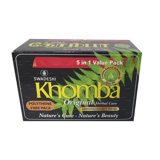 Swadeshi Khomba Original Seife 5 in 1 (5 x 75 g)