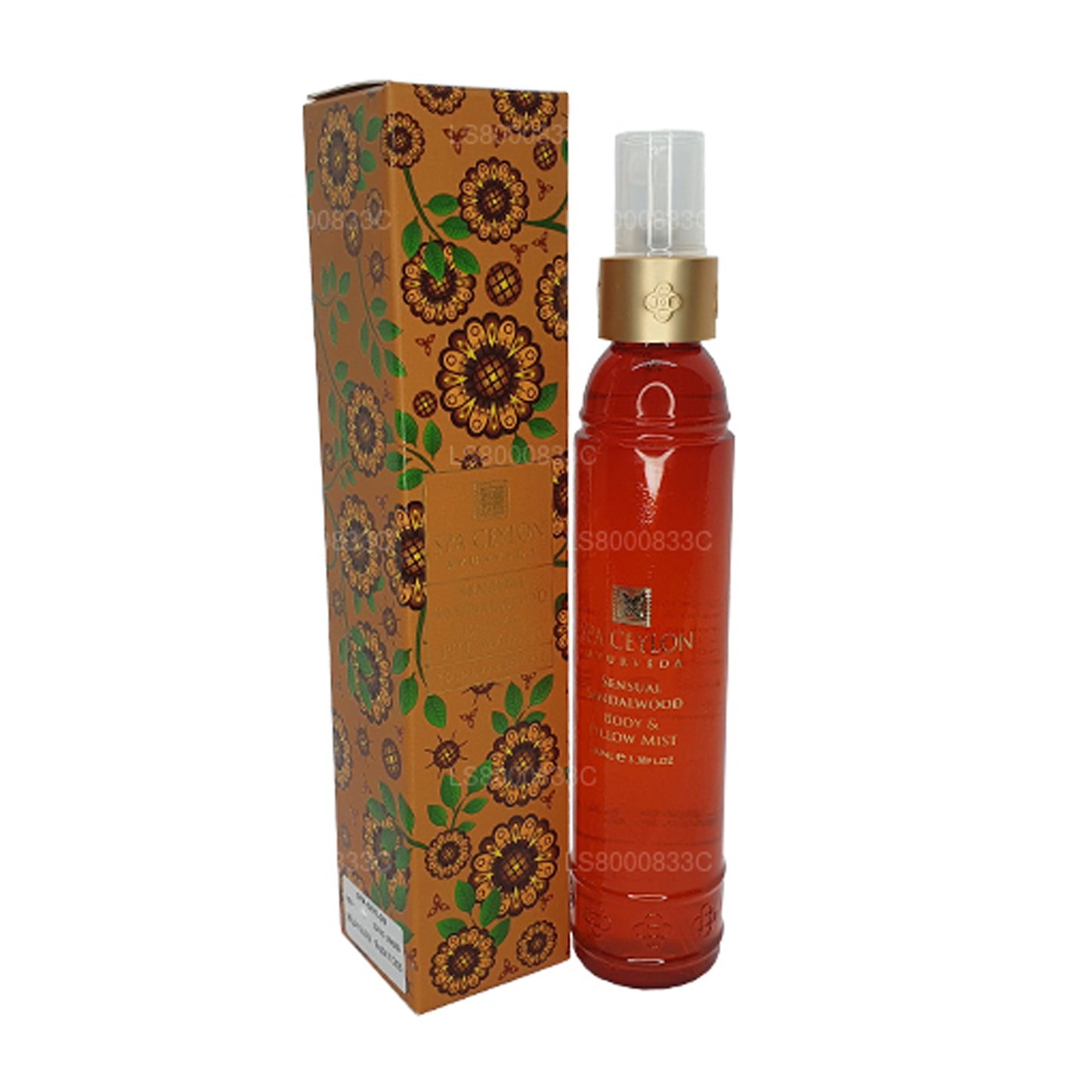 Spa Ceylon Sensual Sandelwood Körper- und Kissenspray (100 ml)