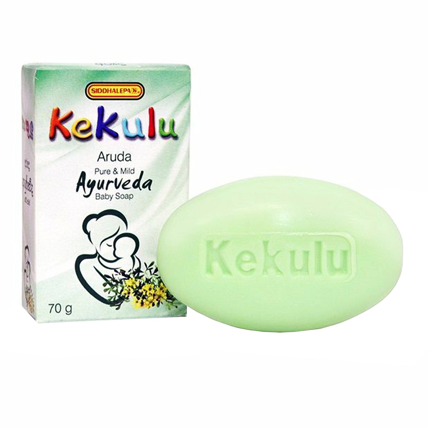 Siddhalepa Kekulu Aruda Ayurveda Babyseife (70g)