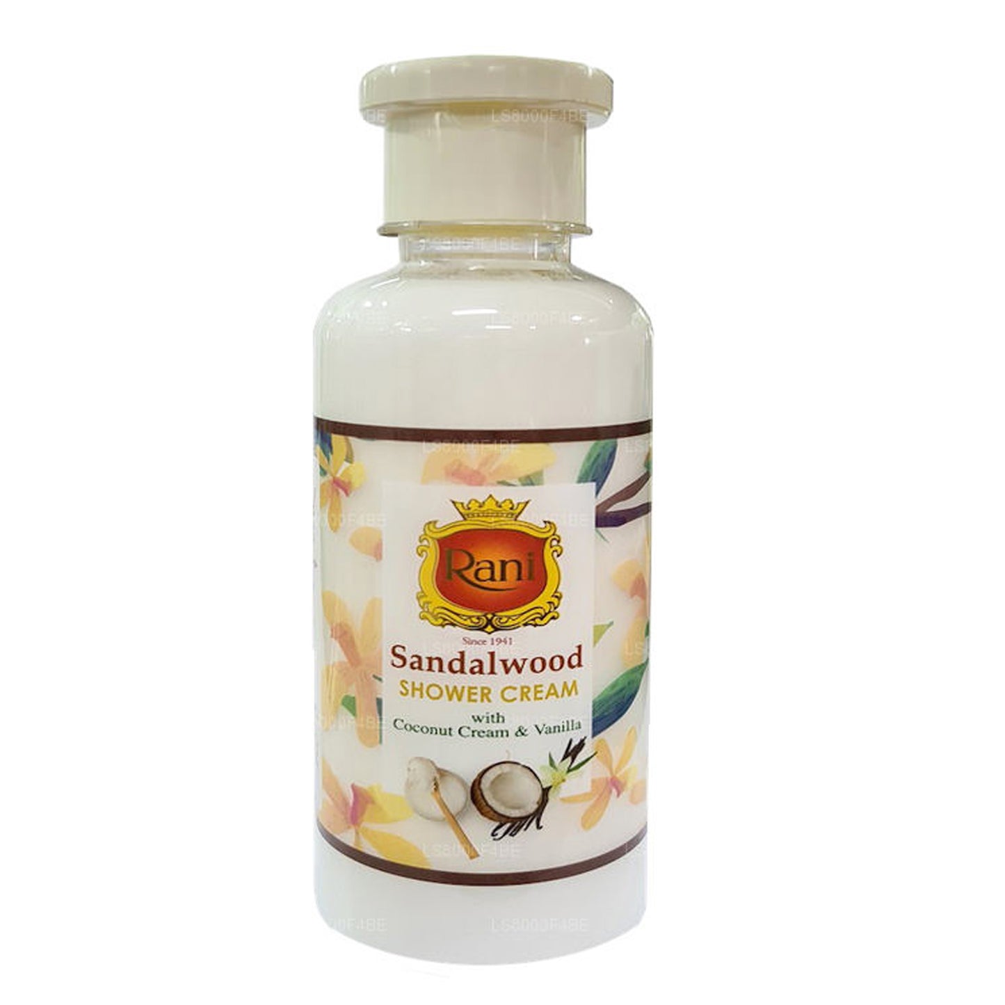 Swadeshi Rani Sandelwood Duschcreme Kokosnusscreme & Vanille (250 ml)