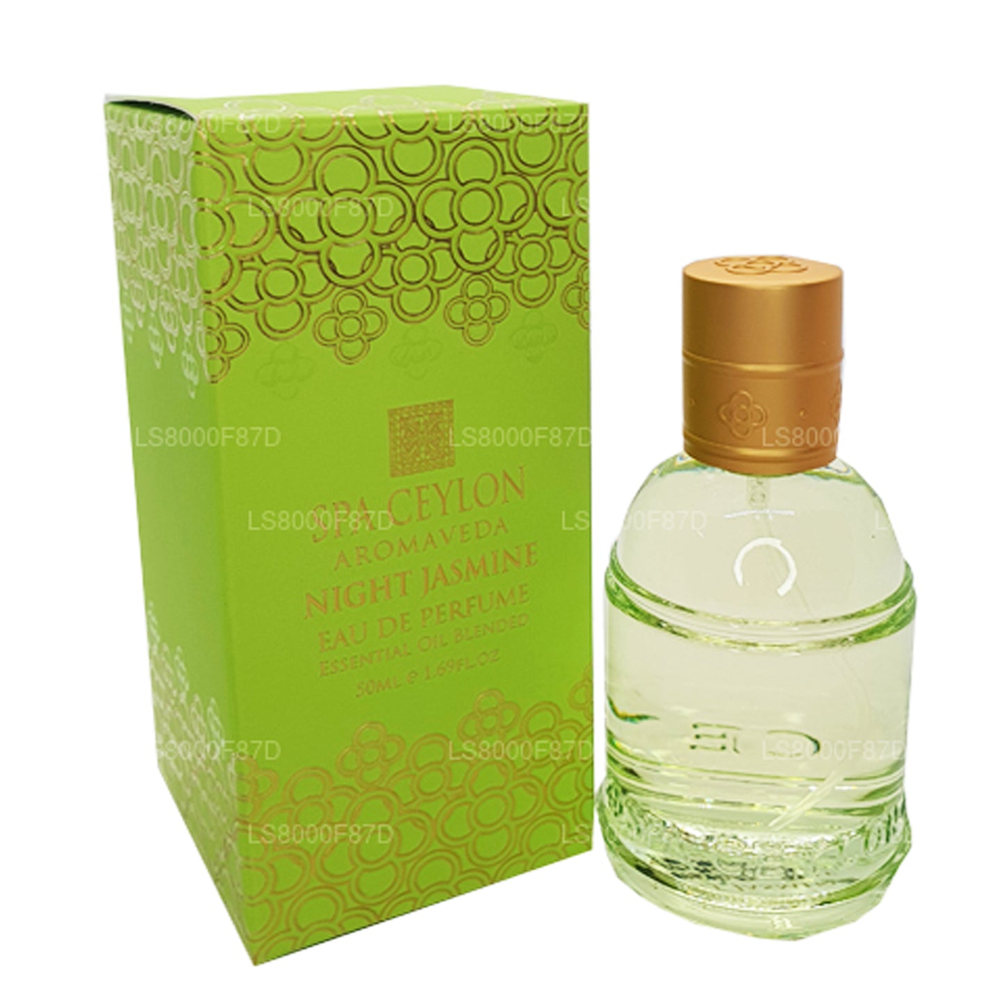 Spa Ceylon Night Jasmine Eau de Parfum, ätherisches Öl, gemischt, 50 ml