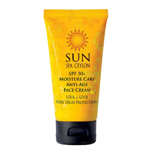 Spa Ceylon SUN Moisture Care Anti-Age-Gesichtscreme „SPF 50+“ (50 ml)