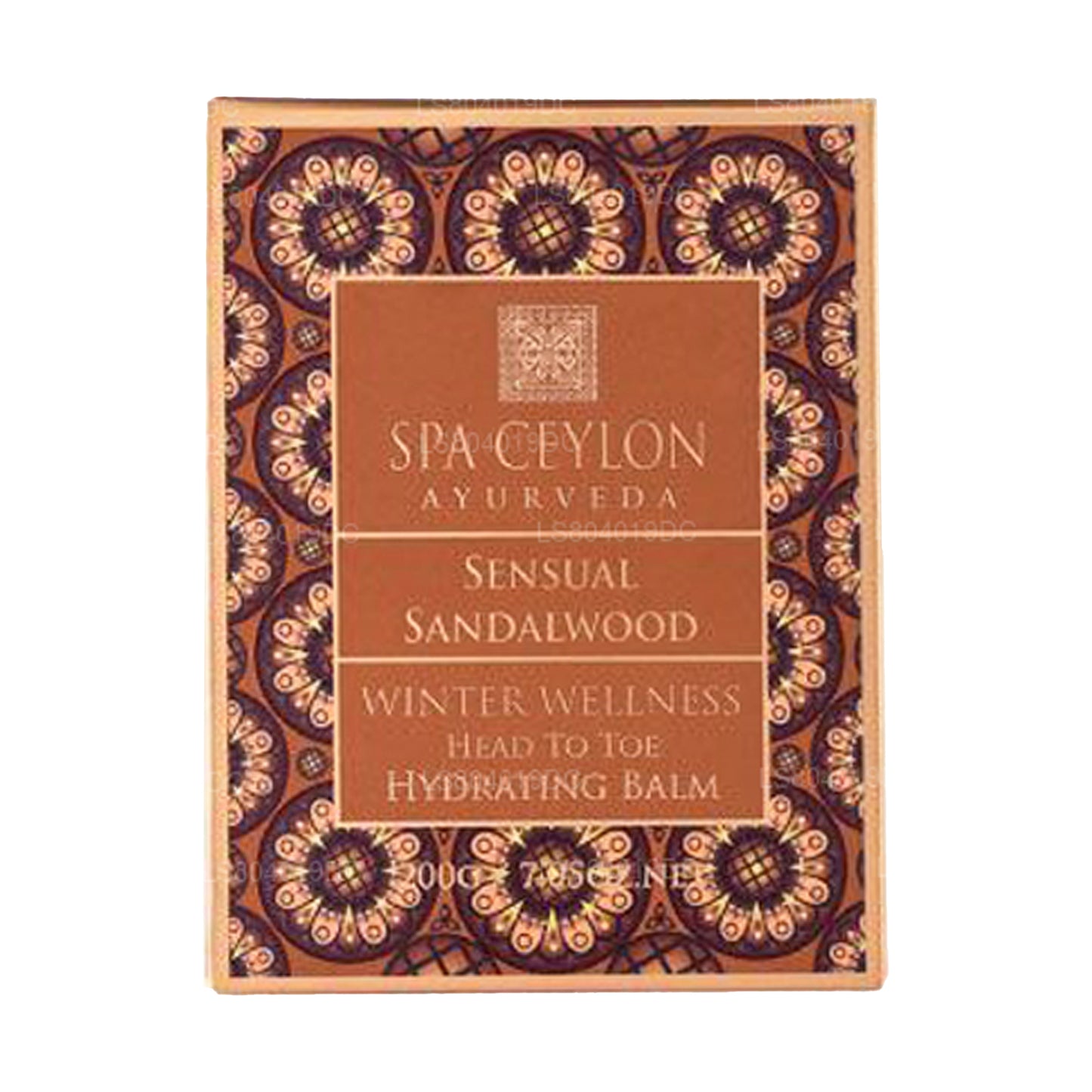 Spa Ceylon Sensual Sandelholz Winter Wellness Kopf bis Fuß feuchtigkeitsspendender Balsam (200 g)