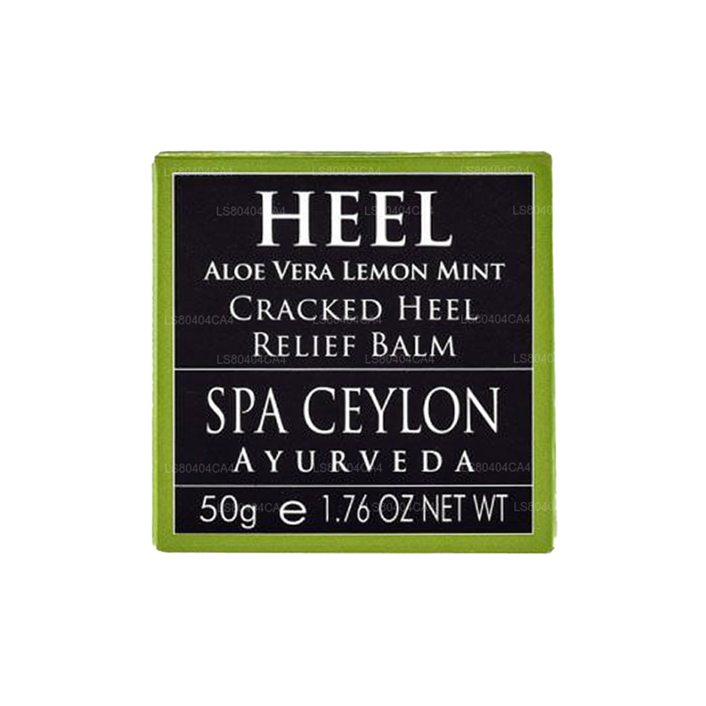 Spa Ceylon Aloe Vera Zitronen-Minze-Balsam zur Linderung rissiger Fersen (25 g)