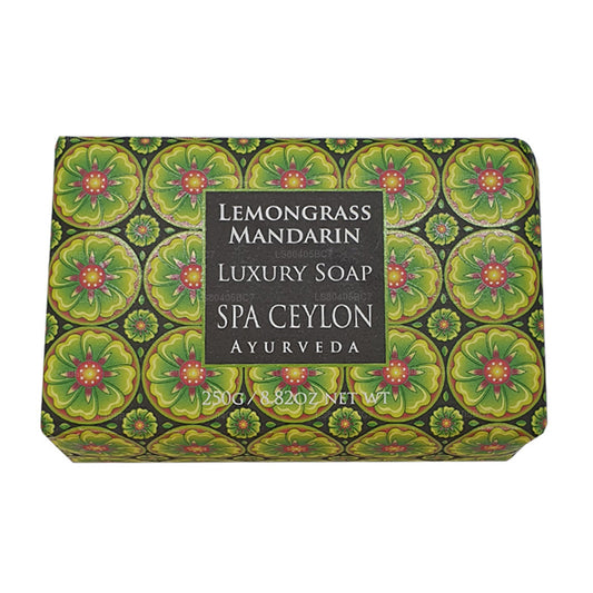 Spa Ceylon Luxus-Seife Zitronengras Mandarine (250 g)