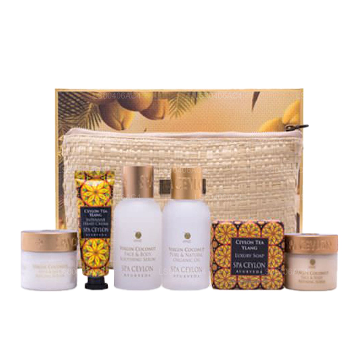 Spa Ceylon Virgin Coconut – Spa-Set für zu Hause